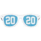 Klasse van 2020 Hoger Afstuderen Retro Zonnebril (Voorkant)