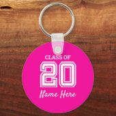 Klasse van 2020 Personaliseren Sleutelhanger (Voorkant)