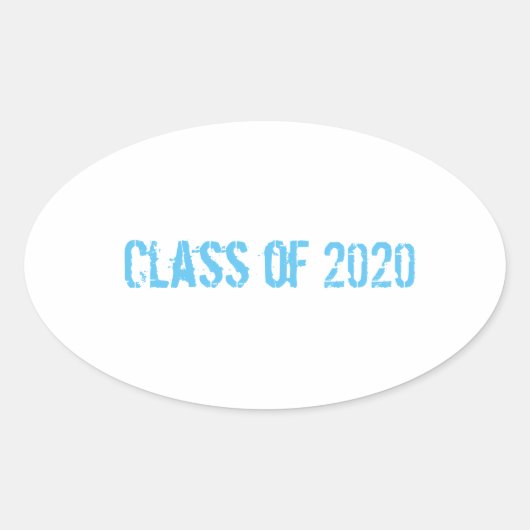 Klasse van 2020 sticker (Voorkant)