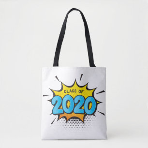 KLASSE VAN 2020 stripboekstijl typografie afstudee Draagtas