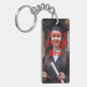 Klasse van 2021 Foto Afstuderen Sleutelhanger (Voorkant Links)