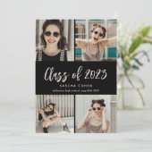Klasse van 2022 Aangepast Afstuderen voor fotocoll Aankondiging (Staand voorkant)