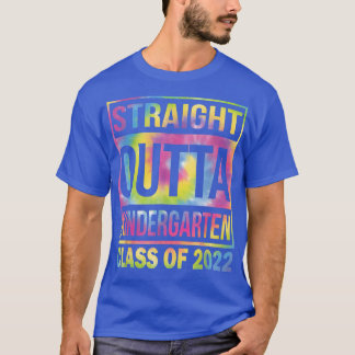 Klasse van 2022 afstuderen, recht buiten de toonba t-shirt