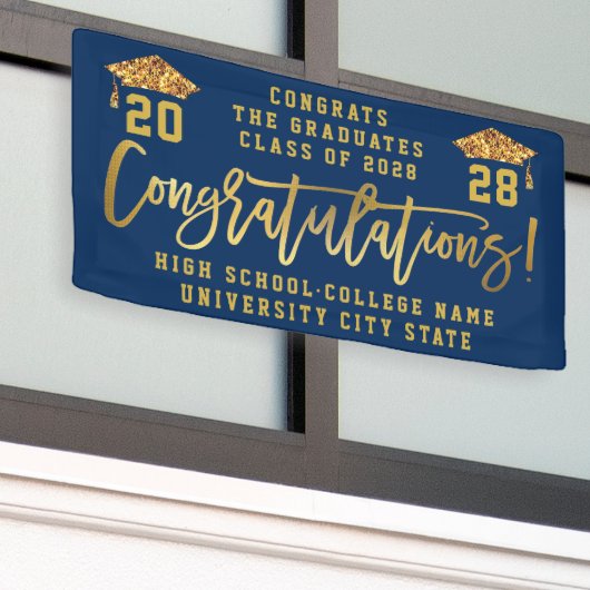 KLASSE VAN 2022: Eigen Afstuderen van de School vo Spandoek (Buitenkant Gebouw)