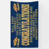 KLASSE VAN 2022: Eigen Afstuderen van de School vo Spandoek (Verticaal)