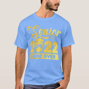 Klasse van 2022 Senior Video Game Over School Game T-shirt