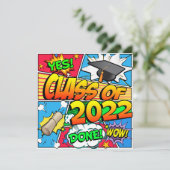 Klasse van 2022 Stripboek Kaart (Staand voorkant)