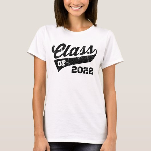 Klasse van 2022 t-shirt (Voorkant)