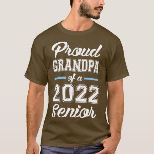 Klasse van 2022 Trotse Opa van een 2022 Senior T-shirt