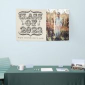 Klasse van 2023 Afstuderen Banner Vinyl Poster (Beurs)
