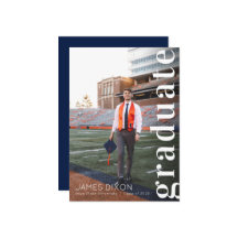 Klasse van 2023 Afstuderen de aankondiging van de 