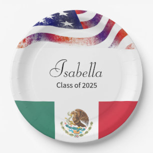 Klasse van 2023 Afstuderen Mexicaans-Amerikaanse Papieren Bordje