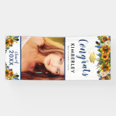 Klasse van 2023 | Afstuderen zonnebloempitten Spandoek (Horizontaal)