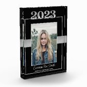 Klasse van 2023 Black Silver Afstuderen Keepomwill Fotoblokken (Links)