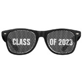 Klasse van 2023 Custom Afstuderen Retro Zonnebril (Voorkant)