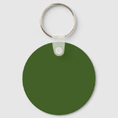 Klasse van 2023 Elegant Forest Green Afstuderen Sleutelhanger (Achterkant)