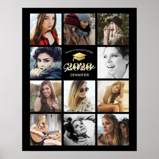 Klasse van 2023 | Foto Afstuderen Poster (Voorkant)