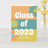 Klasse van 2023 het Afstuderen van de Terugkeer va Kaart (Gele Bloem)