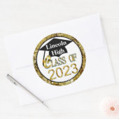Klasse van 2023 Persoonlijke Afstuderen stickers (Envelop)