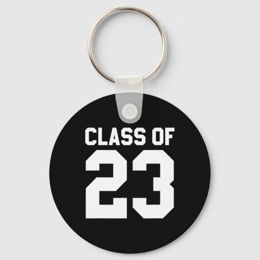 Klasse van 2023 Senior Afstuderen terug naar schoo Sleutelhanger (Voorkant)