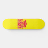 KLASSE VAN 2023 SKATEBOARD (Horizontaal)