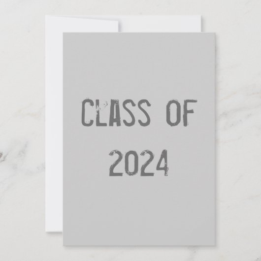 Klasse van 2024 aankondiging (Voorkant)
