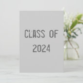 Klasse van 2024 aankondiging (Staand voorkant)