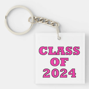 "Klasse van 2024" Acryl Sleutelhanger