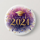 Klasse van 2024 Afstuderen Button (Voorkant)