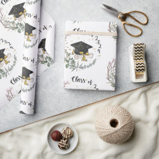 Klasse van 2024 cadeaupapier