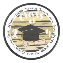 Klasse van 2024 hockey puck