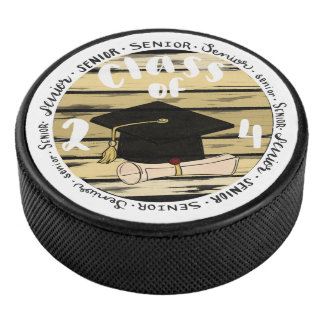 Klasse van 2024 hockey puck