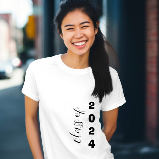 Klasse van 2024 Modern Afstuderen T-shirt