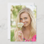 Klasse van 2024 RIJDEN DOOR FOTO Graduation Party Kaart (Achterkant)