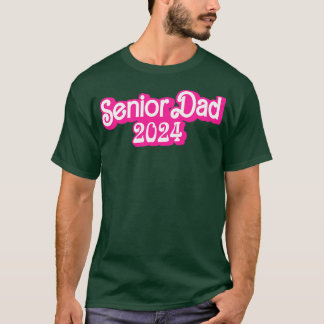 Klasse van 2024 Senior Gifts Funny Senior Dad 3 T-shirt