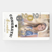 Klasse van 2024 Verticale Foto Afstuderen Banner (Horizontaal)
