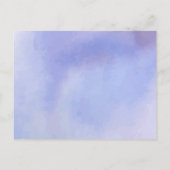 Klasse van 2024 Waterverf Graduation Party Briefkaart (Achterkant)