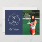 Klasse van 2025 Afstuderen 2 Photo Navy Afstuderen Aankondiging (Voorkant)