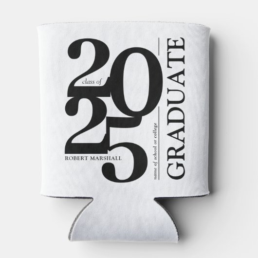 Klasse van 2025 Afstuderen Afstuderen Blikjeskoeler (Achterkant)