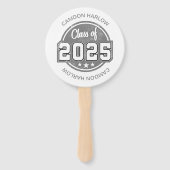 Klasse van 2025  Afstuderen Naam Handwaaier (Achterkant)