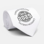 Klasse van 2025  Afstuderen Naam Stropdas (Opgerold)