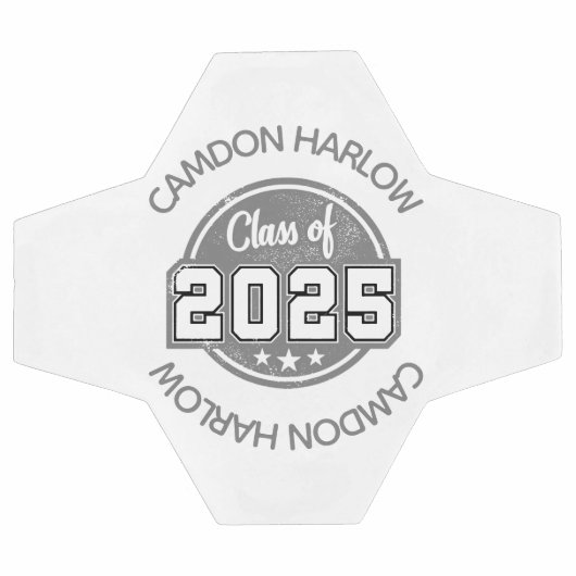 Klasse van 2025 Afstuderen Naam Voetbal (Enkel)