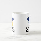 Klasse van 2025 Afstuderen Pet Gift Koffiemok (Center)