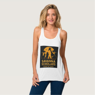 Klasse van 2025 Afstuderen Safari Animal Design Tanktop