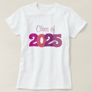 Klasse van 2025 Afstuderen T-shirt