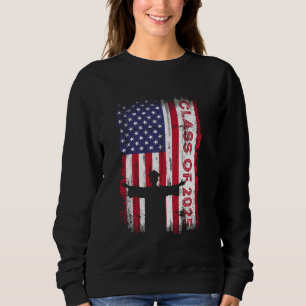 Klasse van 2025 American Flag Senior Afstuderen 20 Trui