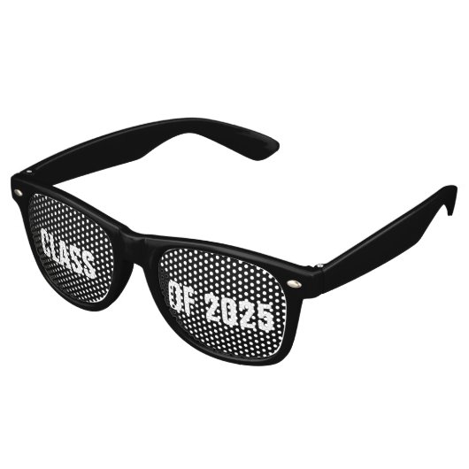 Klasse van 2025 Custom Afstuderen Retro Zonnebril (Gekanteld)