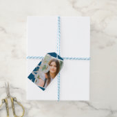Klasse van 2025 Elegant Foto Afstuderen Gift Label Cadeaulabel (Met Touw)