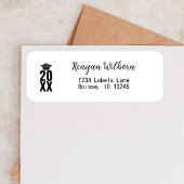 Klasse van 2025 High School College Graduation Afs Etiket