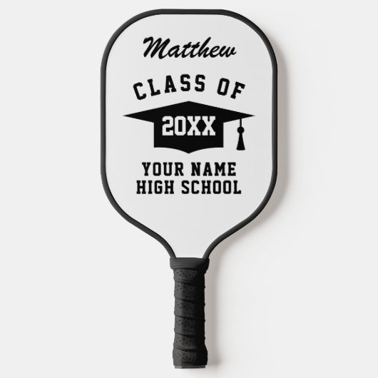 Klasse van 2025 High School Graduation party cadea Pickleball Paddle (Voorkant)